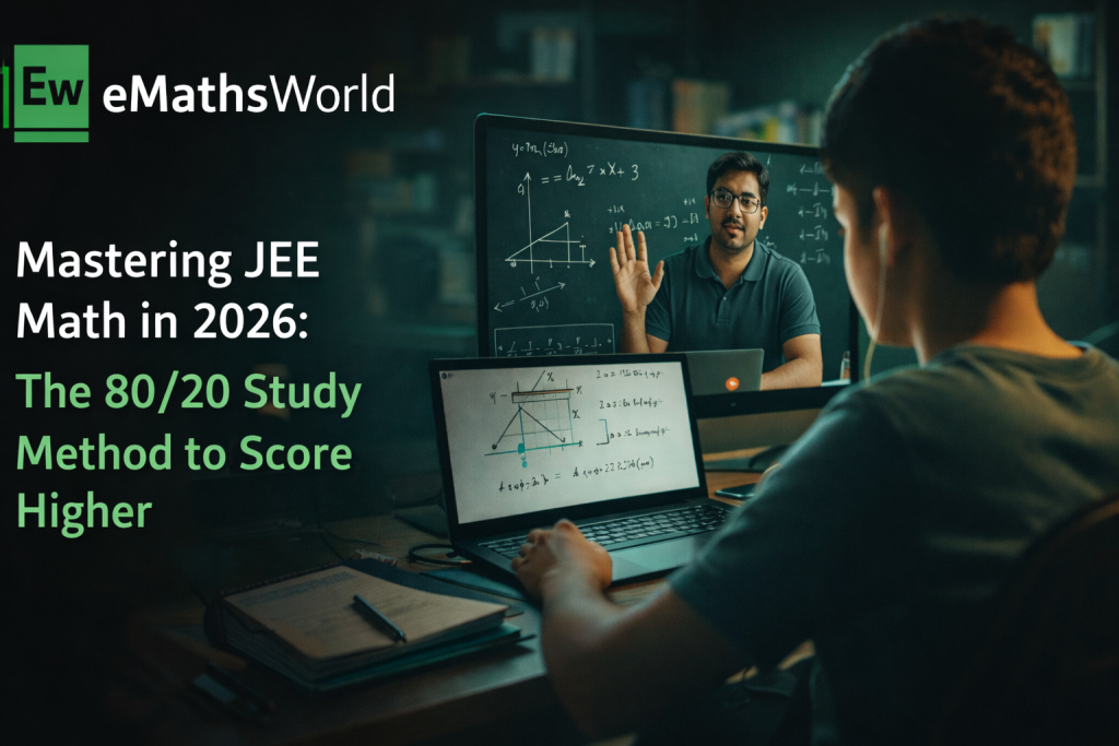 Mastering JEE Math in 2026: The 80/20 Study Method to Score Higher